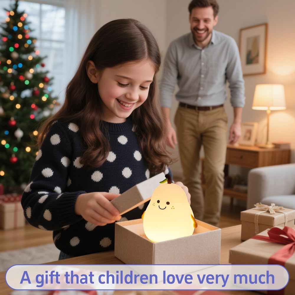 Cute Pear Night Lamp