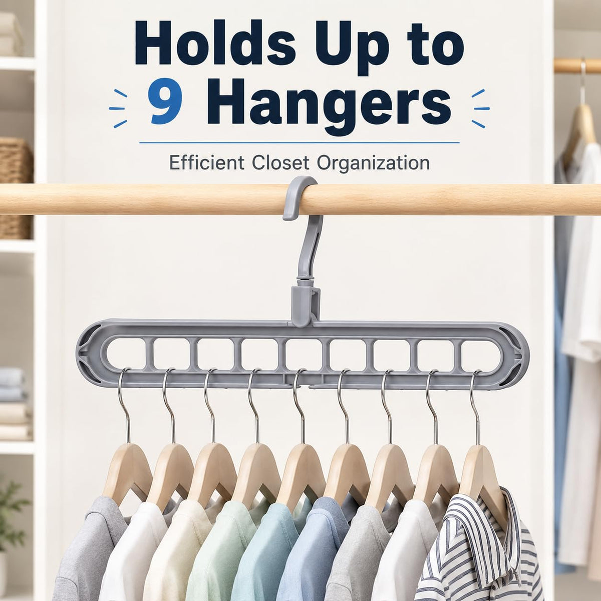 Magic Space-Saving Hangers