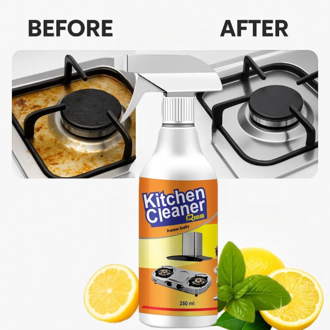 Kitchen Grease & Oil Remover Spray – 300ml