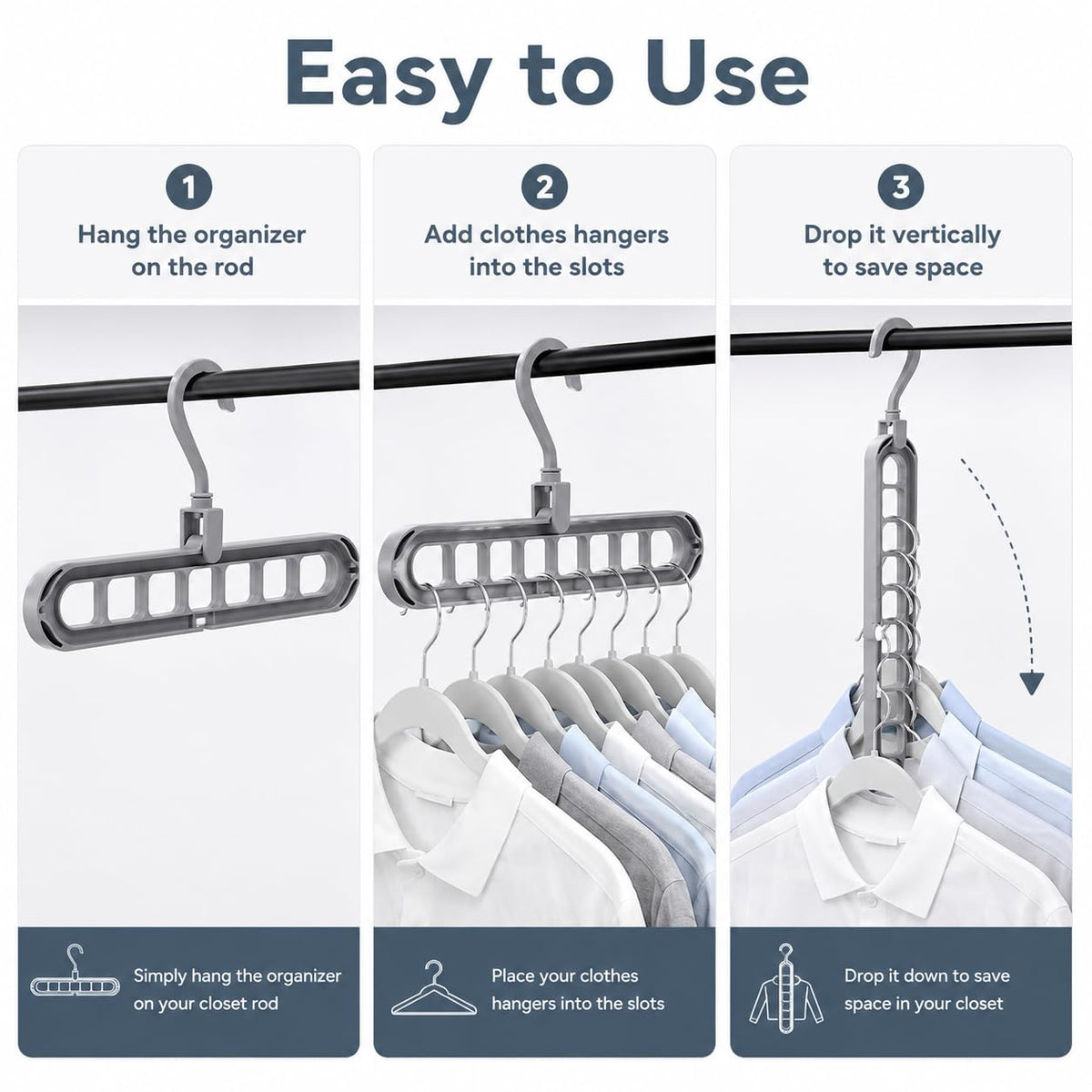 Magic Space-Saving Hangers