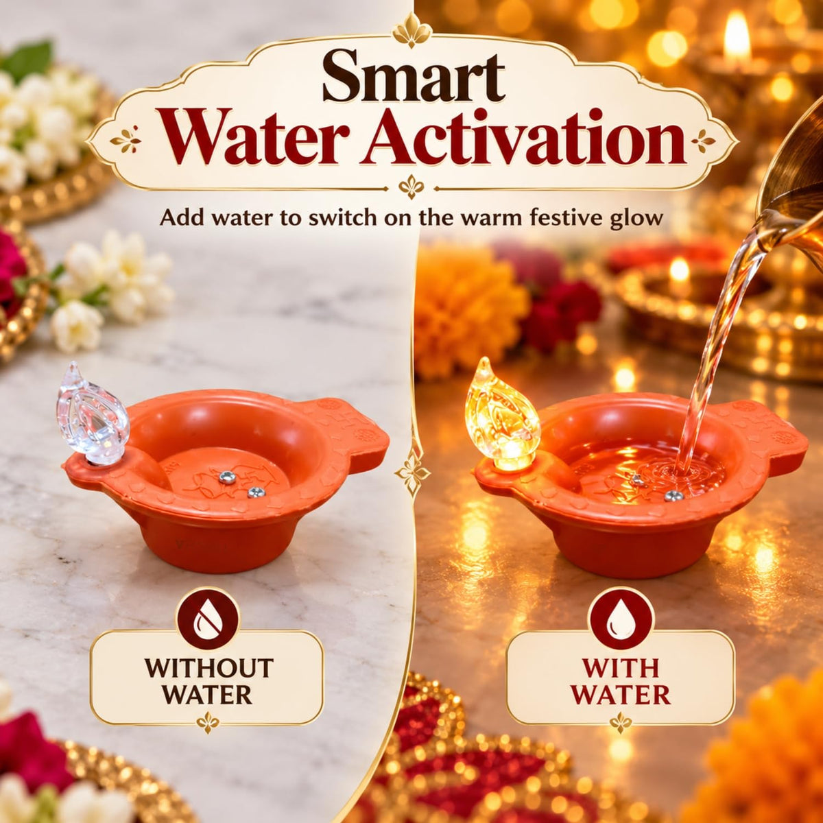 Water Sensor LED Diyas