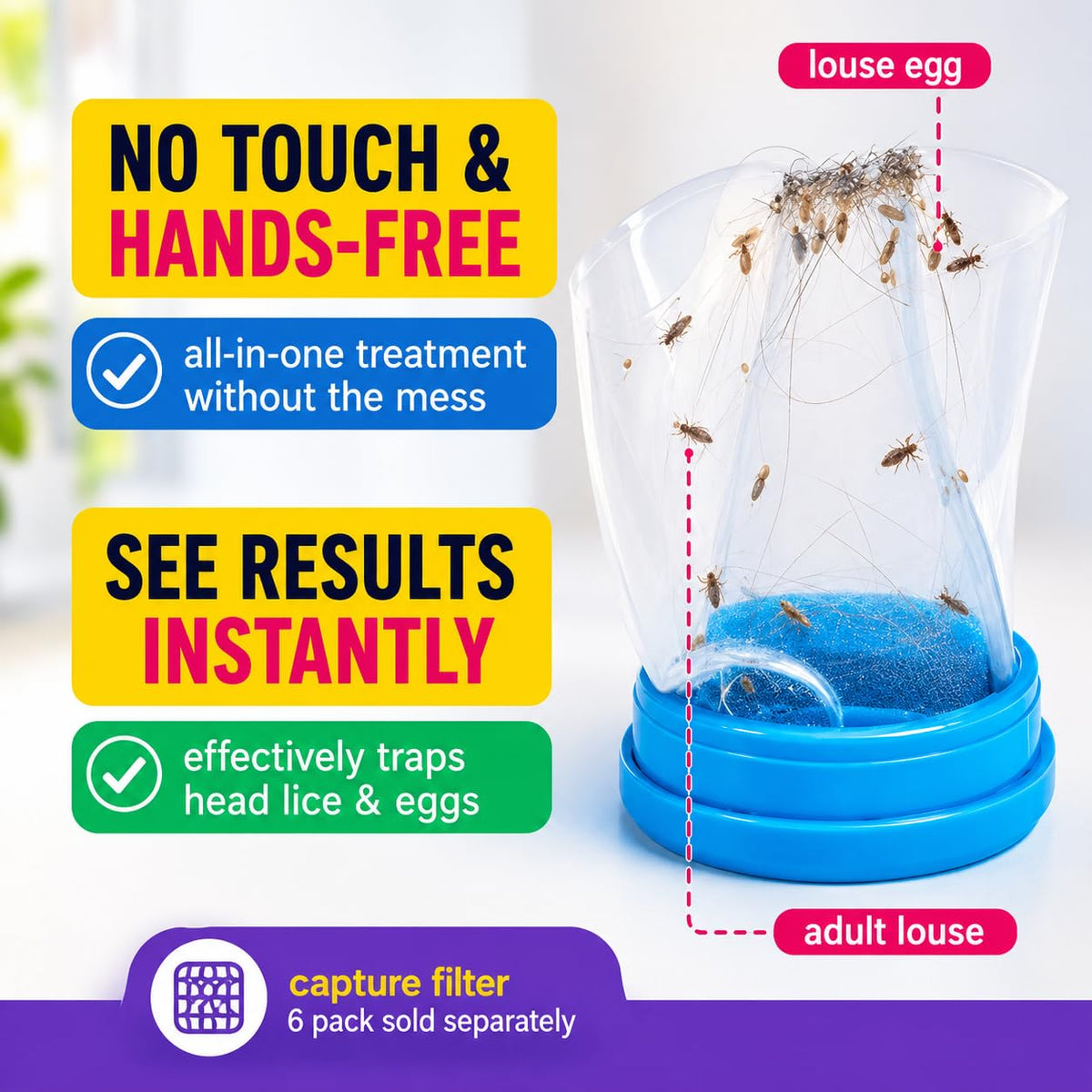 Electric Lice Removal Comb