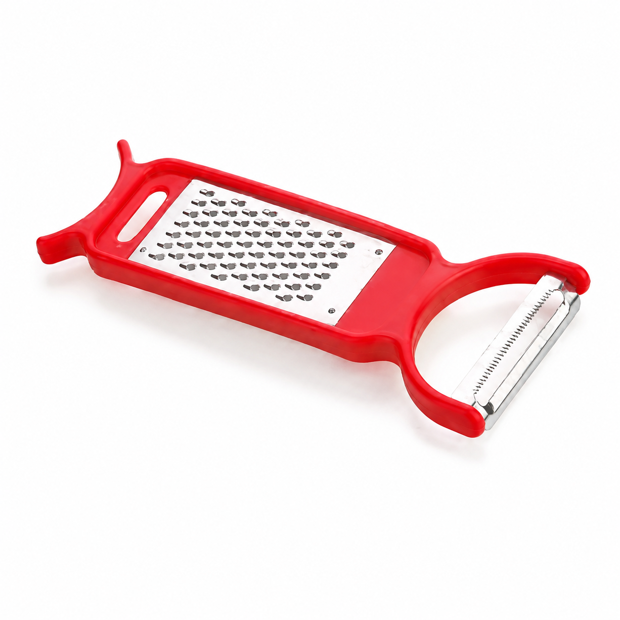 2-in-1 Multi-Purpose Vegetable Grater & Peeler | Stainless Steel Sharp Blade Kitchen Slicer