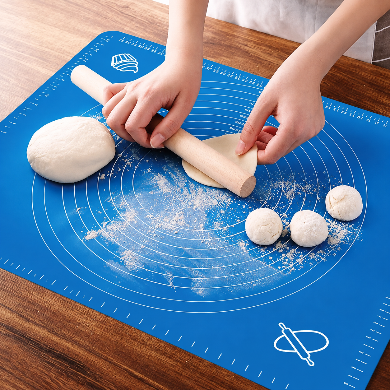 Silicone Fondant Rolling Mat
