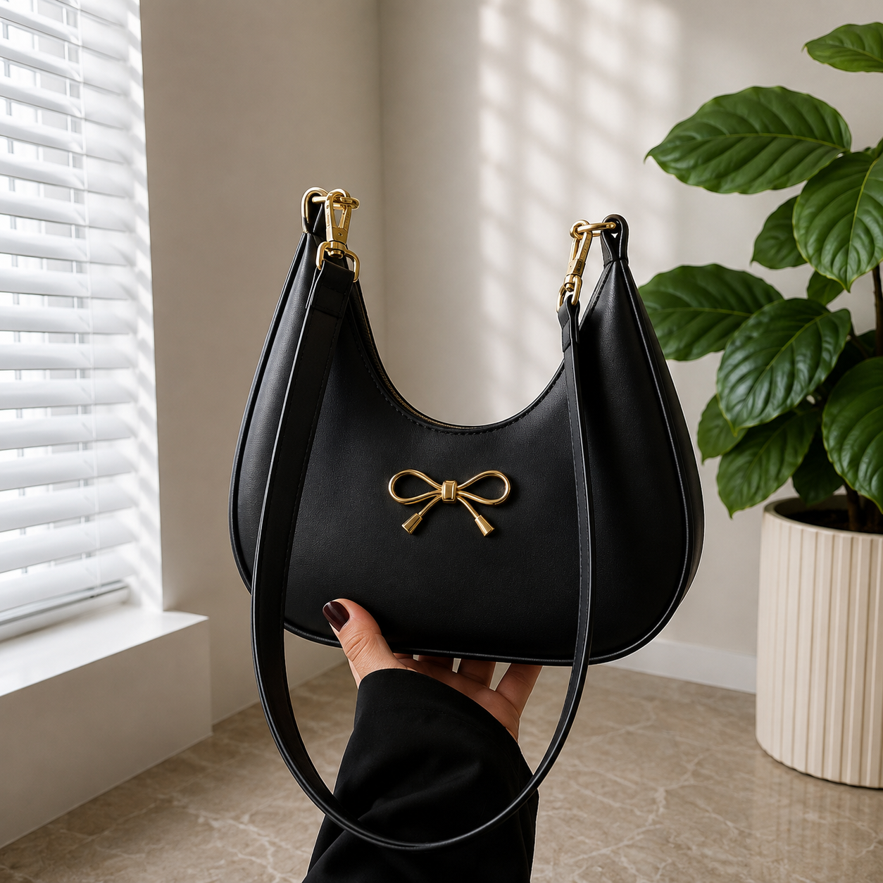 Elegant Women's Hobo Shoulder Bag
