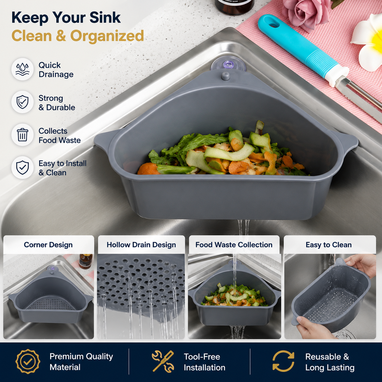 Sink Drain Basket