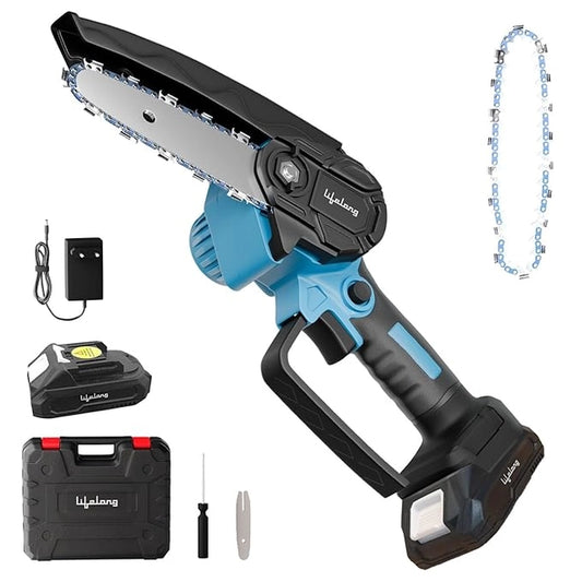 Cordless Mini Chainsaw 6-Inch
